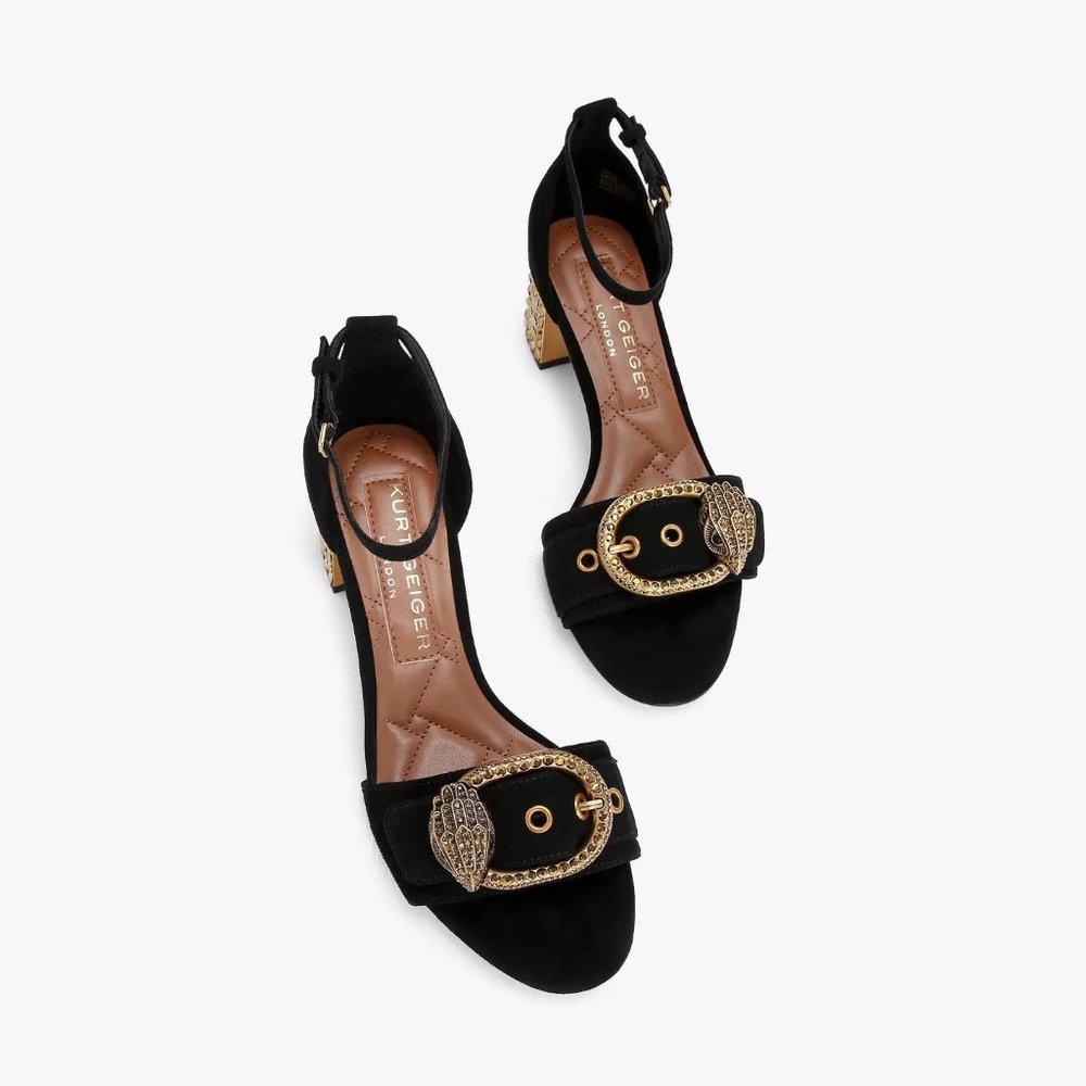 MAYFAIR BLOCK MID HEEL Size 38 (US 7.5)